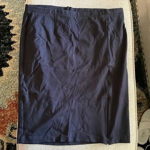 Lane Bryant Pencil Skirt, Black, Size 20